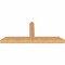 Ekena Millwork Portland Timber Gable Bracket, Western Red Cedar, 48"W x 20"H x 3 1/2"D x 3 1/2"F, 10/12 Pitch GBW048X20X0404POR00SWR - alternate 2